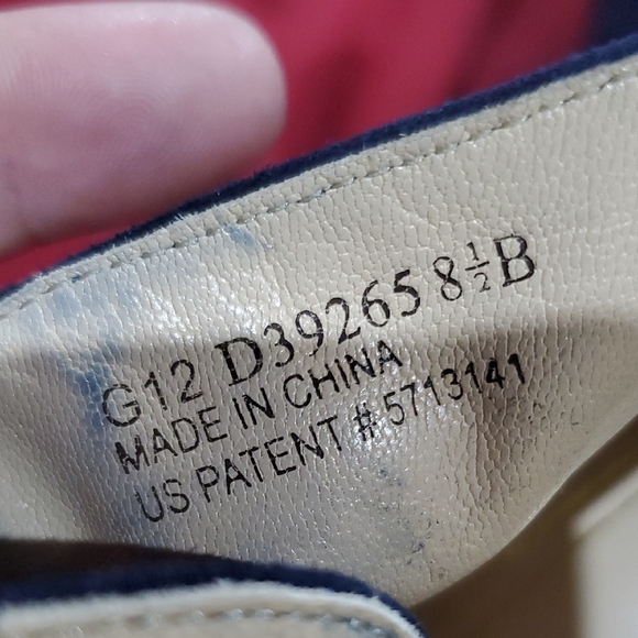 Cole Haan Blue Suede Heeled Boots with Lace-Up Detail - Picture 3 of 11